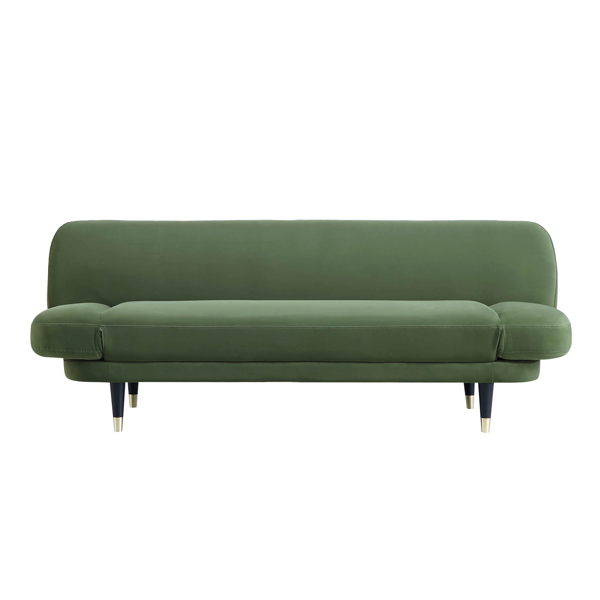 Solna 2-Seater Sofa Bed, Moss Green Velvet - Image 11