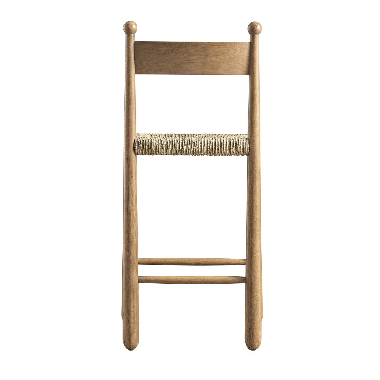 Tama Counter Stool, Woven Seagrass | Natural Oak Frame - Image 12