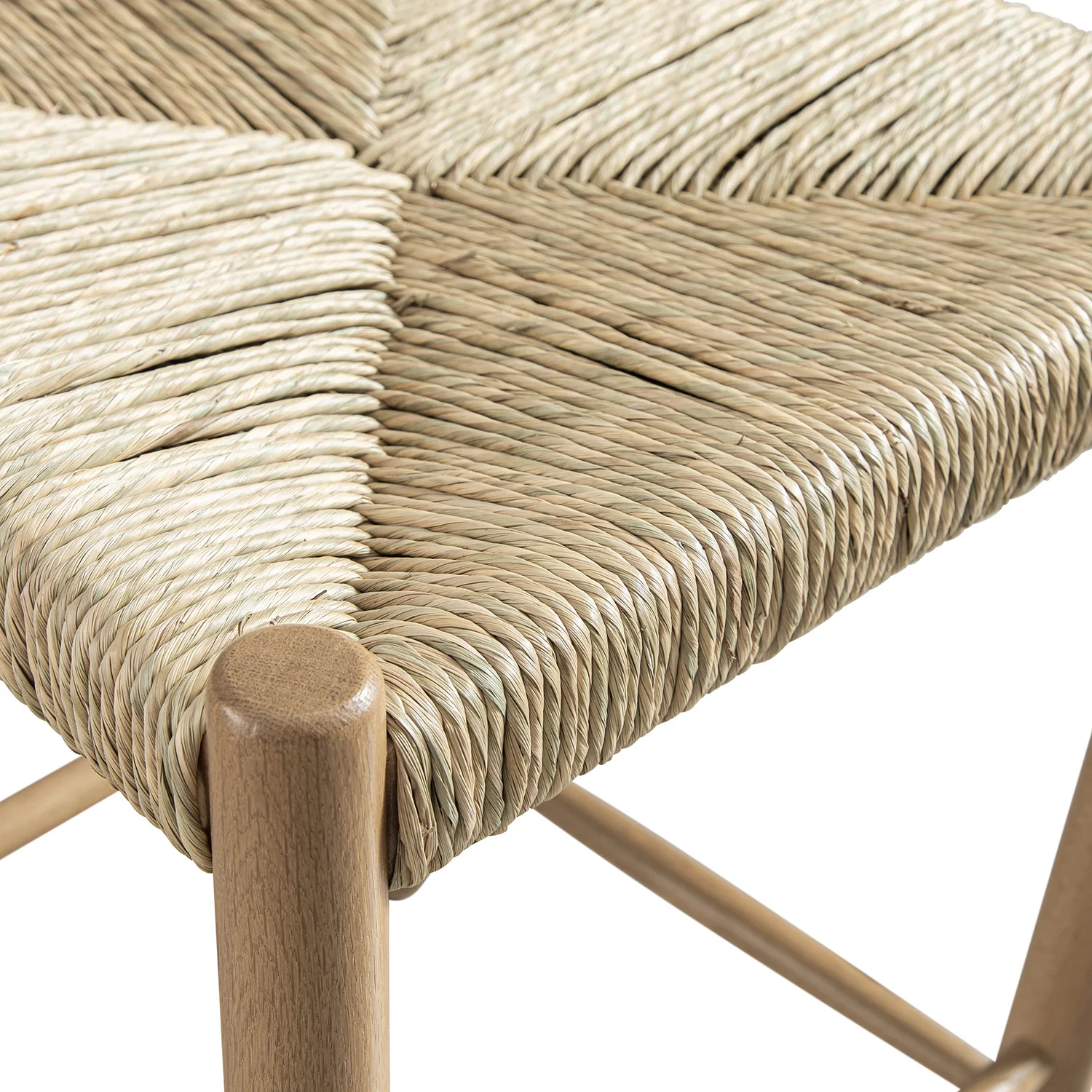 Tama Counter Stool, Woven Seagrass | Natural Oak Frame - Image 16