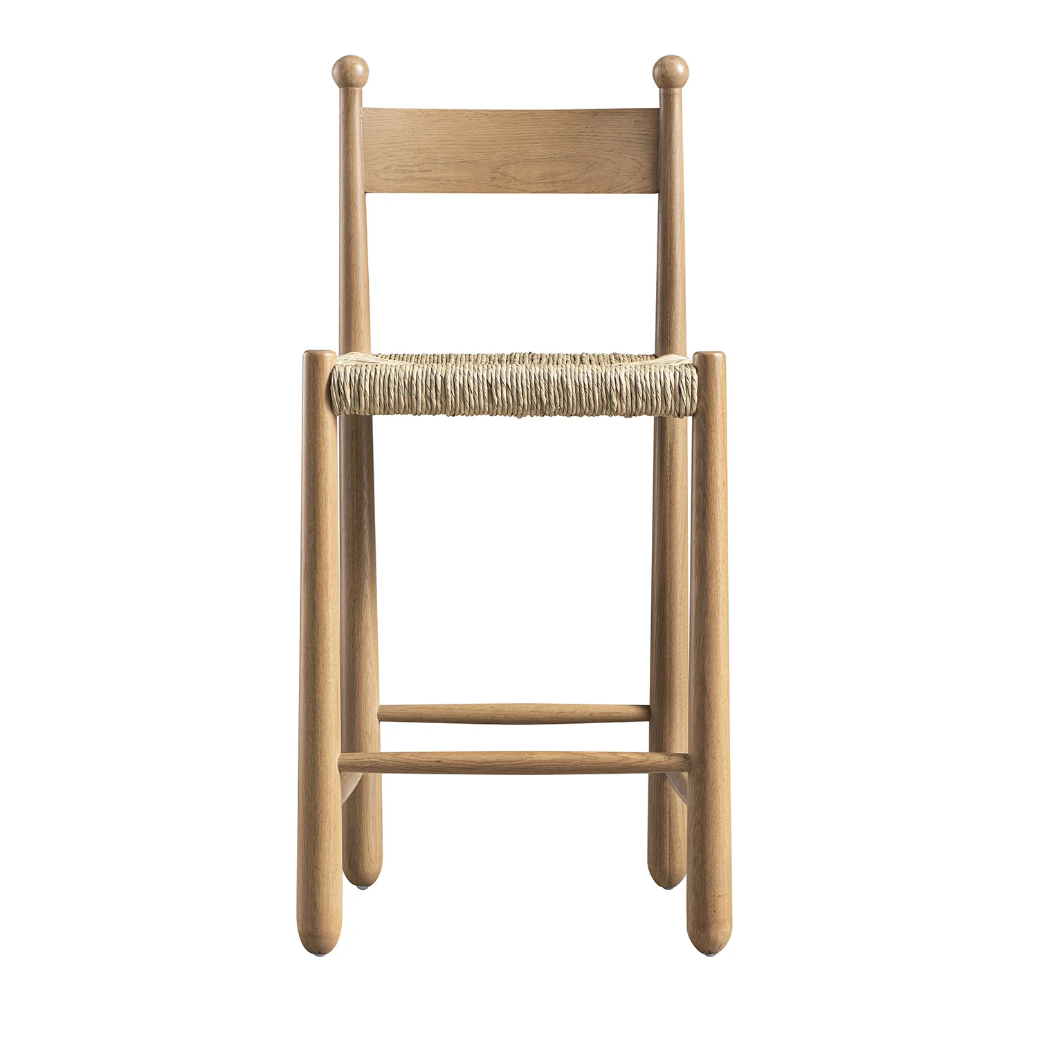 Tama Counter Stool, Woven Seagrass | Natural Oak Frame - Image 7