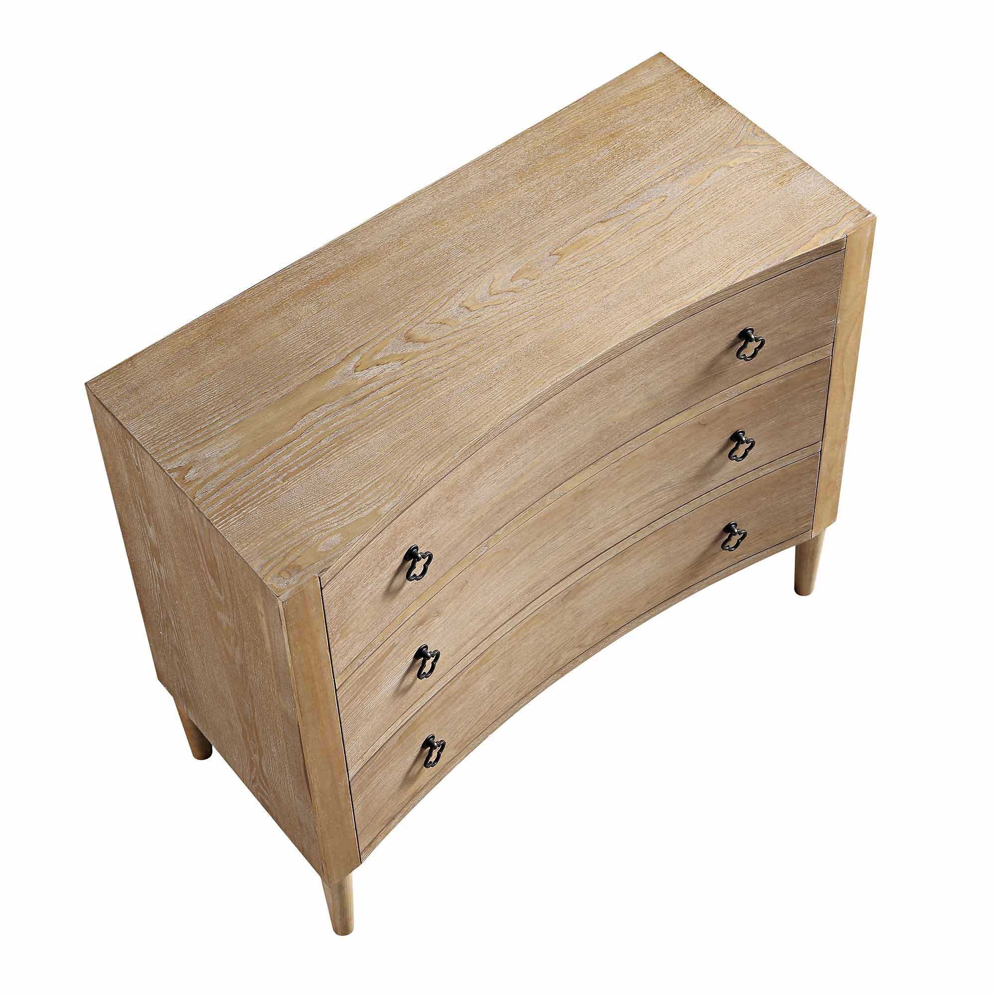 Thalia Concave Chest of Drawers, Natural - Image 8