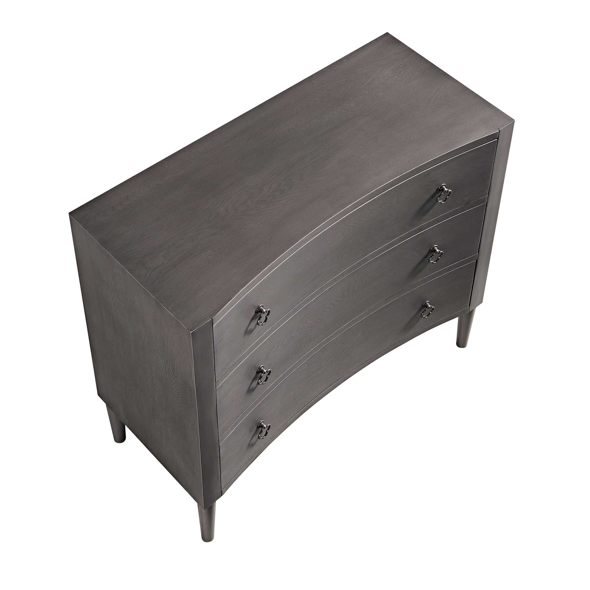 Thalia Concave Chest of Drawers, Silver Oak - Image 10