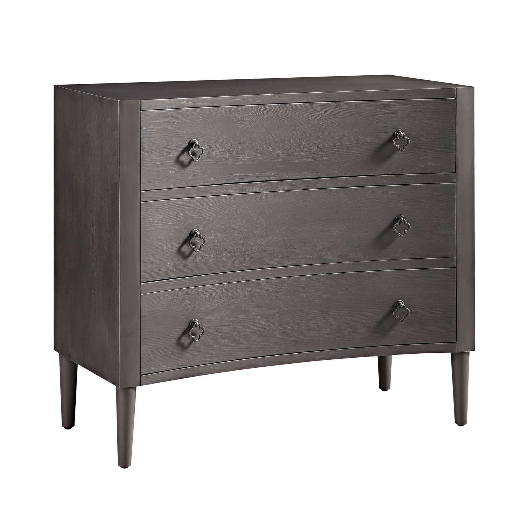 Thalia Concave Chest of Drawers, Silver Oak - Image 6