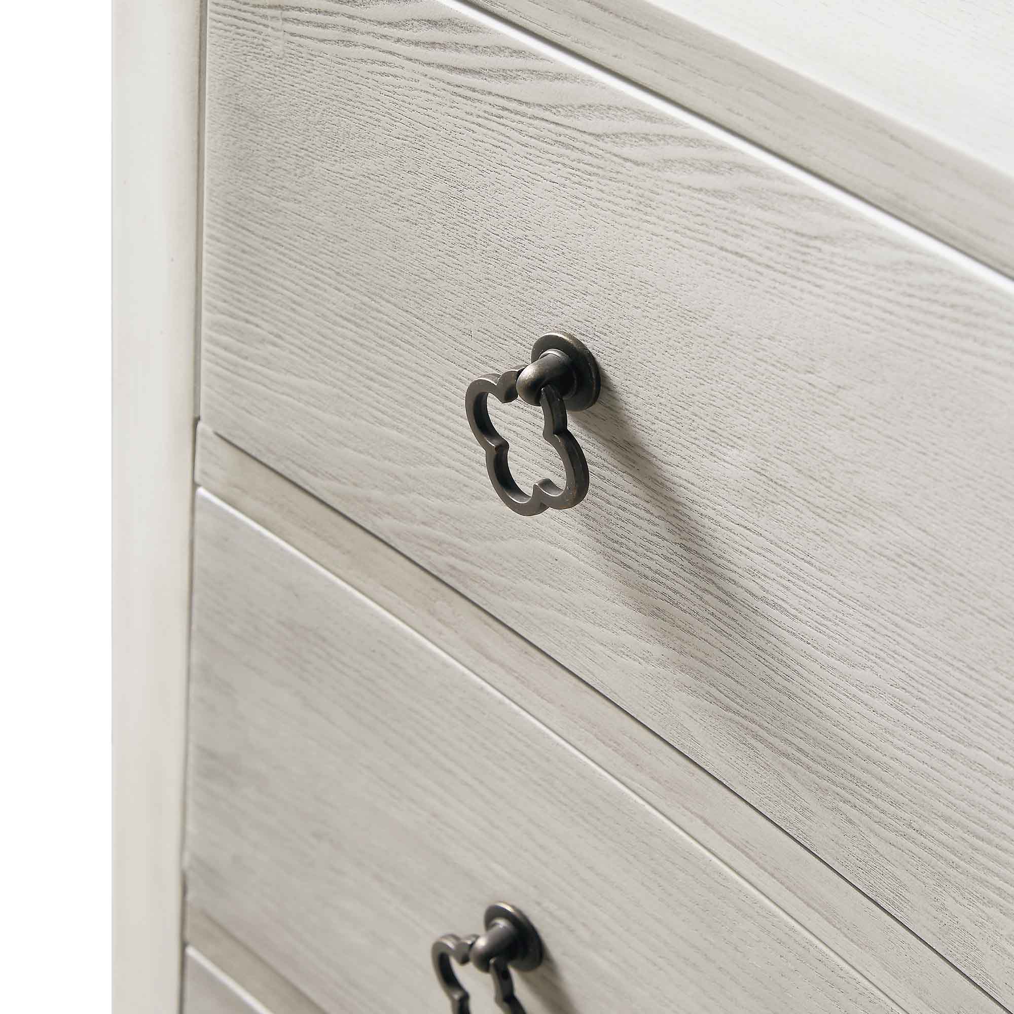 Thalia Concave Chest of Drawers, Washed White - Image 15
