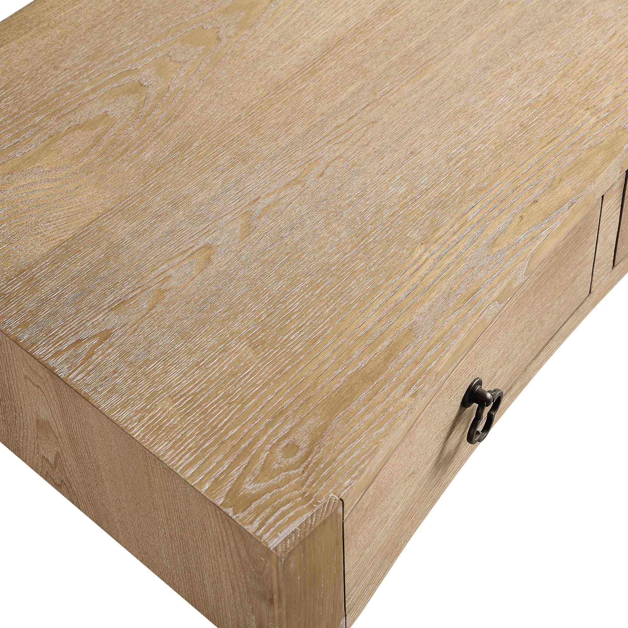 Thalia Concave Dressing Table, Natural - Image 14