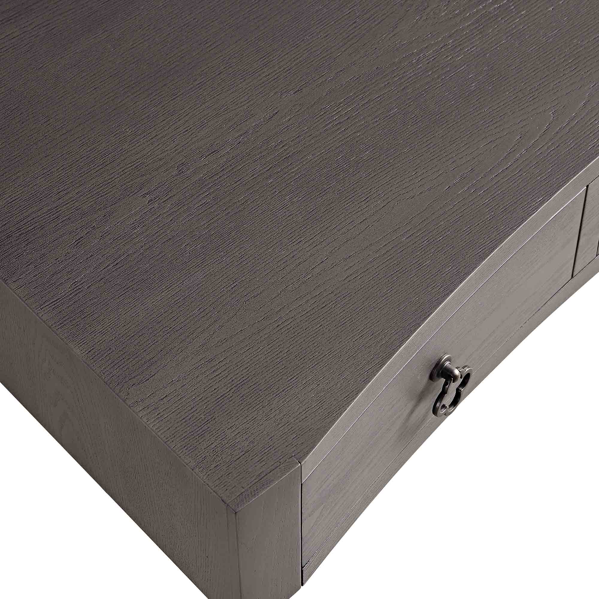 Thalia Concave Dressing Table, Silver Oak - Image 14