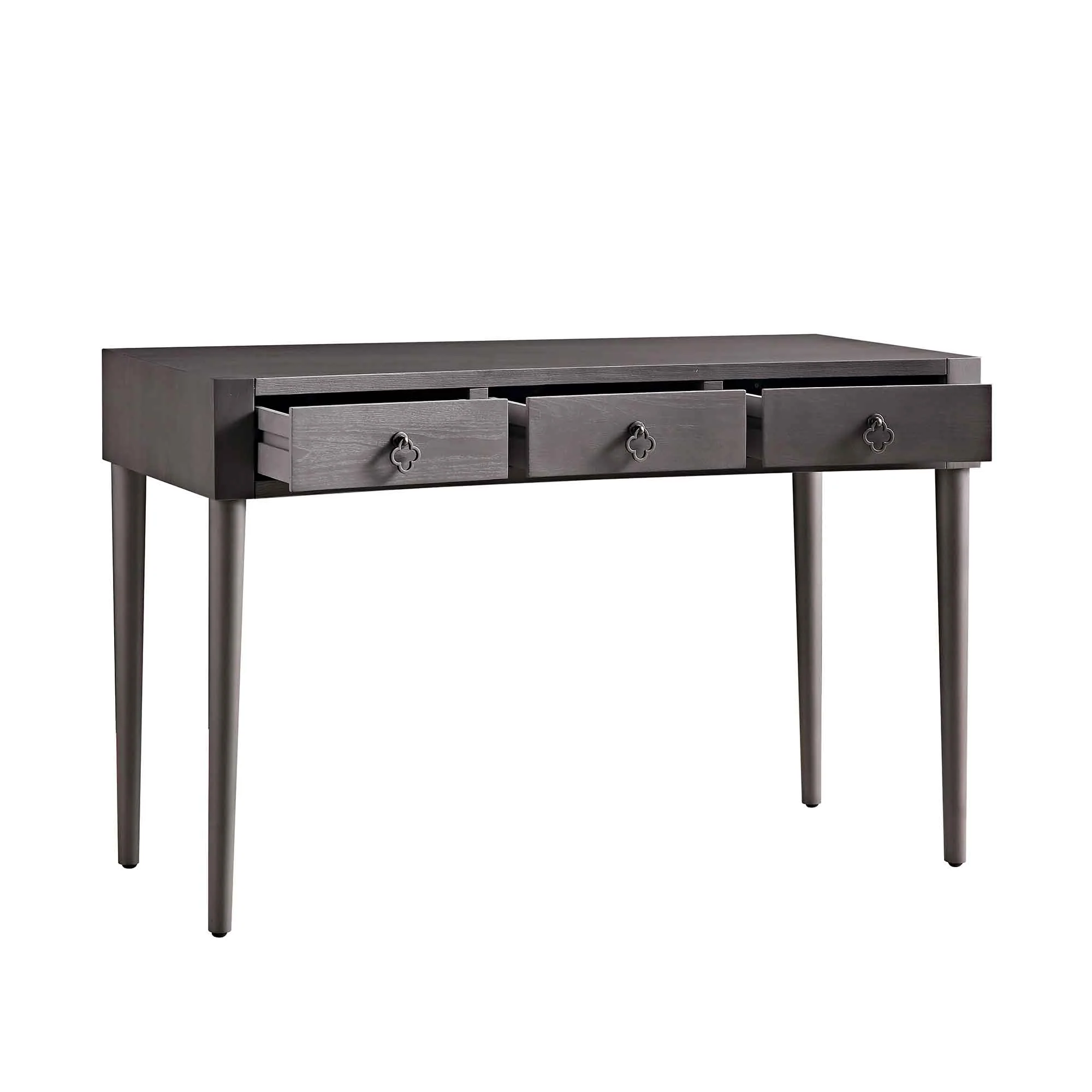 Thalia Concave Dressing Table, Silver Oak - Image 7