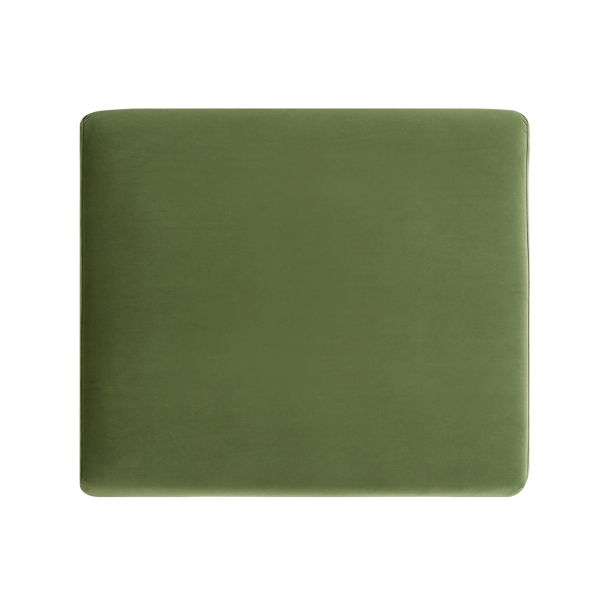 Timber Fern Green Velvet Storage Ottoman - Image 11
