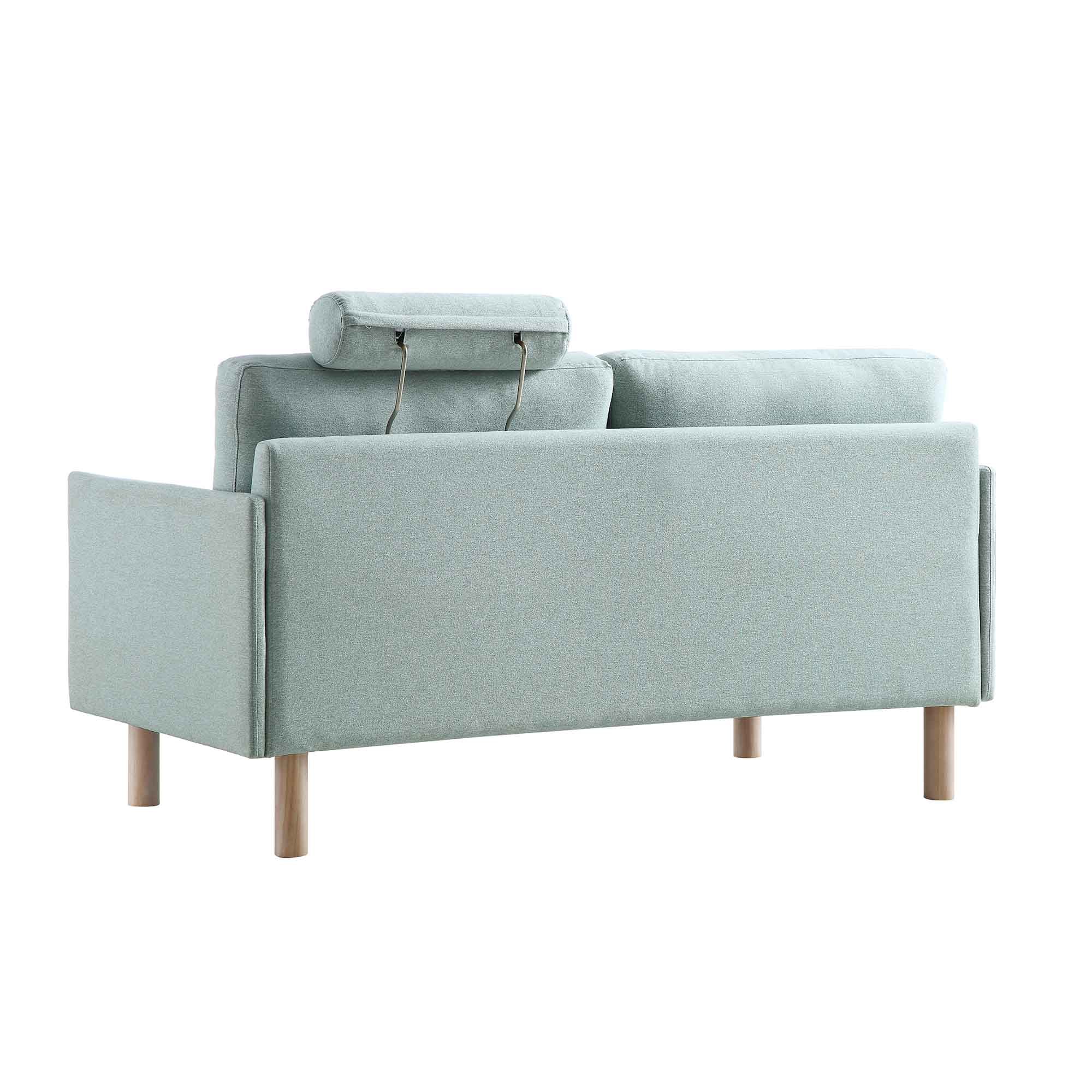 Timber Sage Green Fabric Sofa, 2-Seater - Image 11