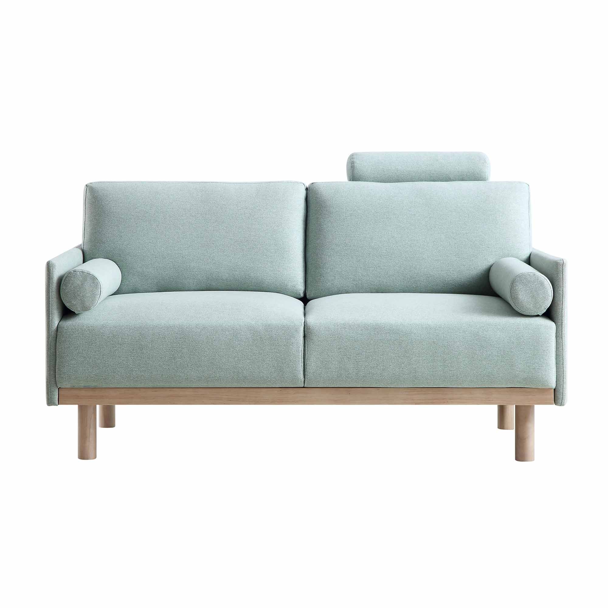 Timber Sage Green Fabric Sofa, 2-Seater - Image 4