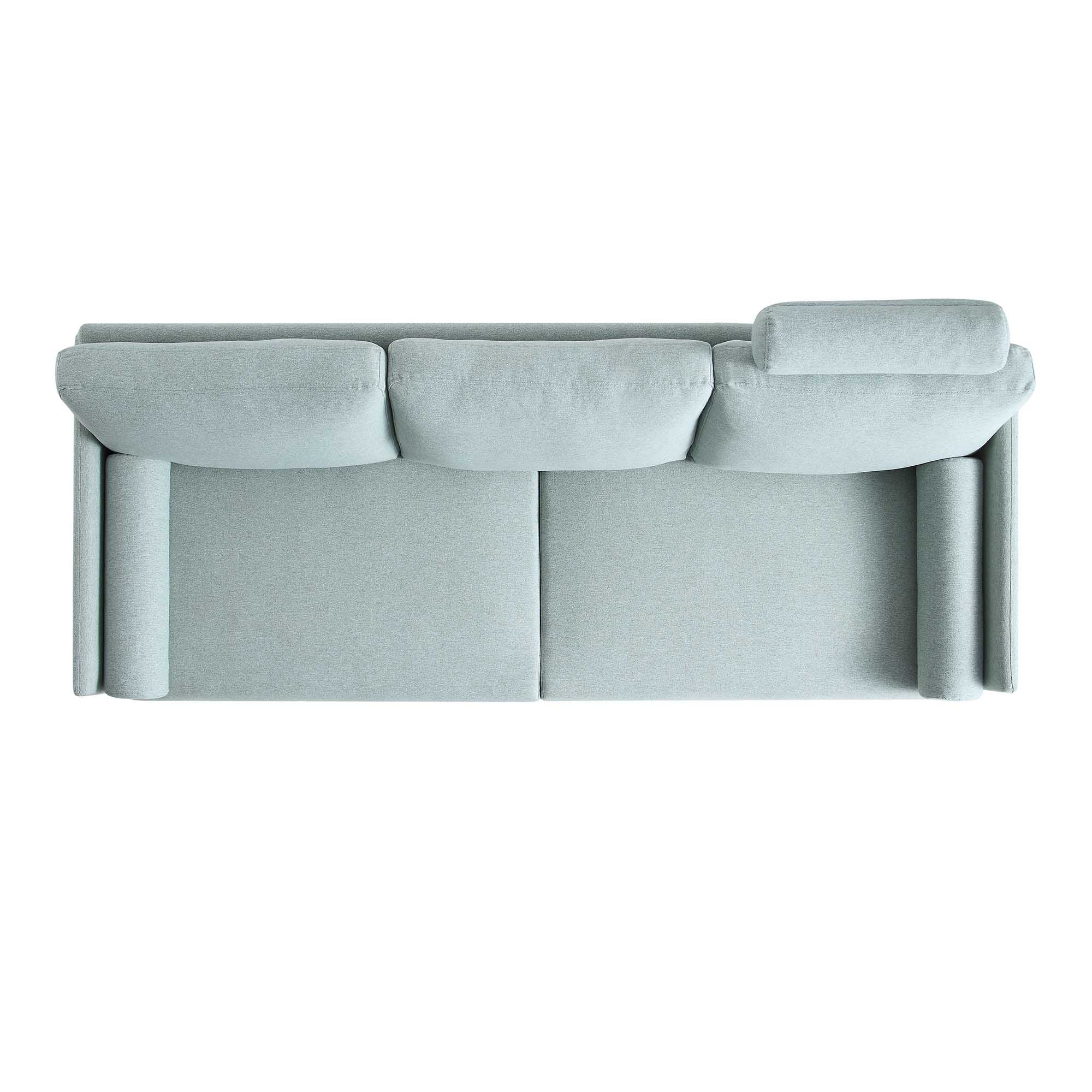 Timber Sage Green Fabric Sofa, 3-Seater - Image 8