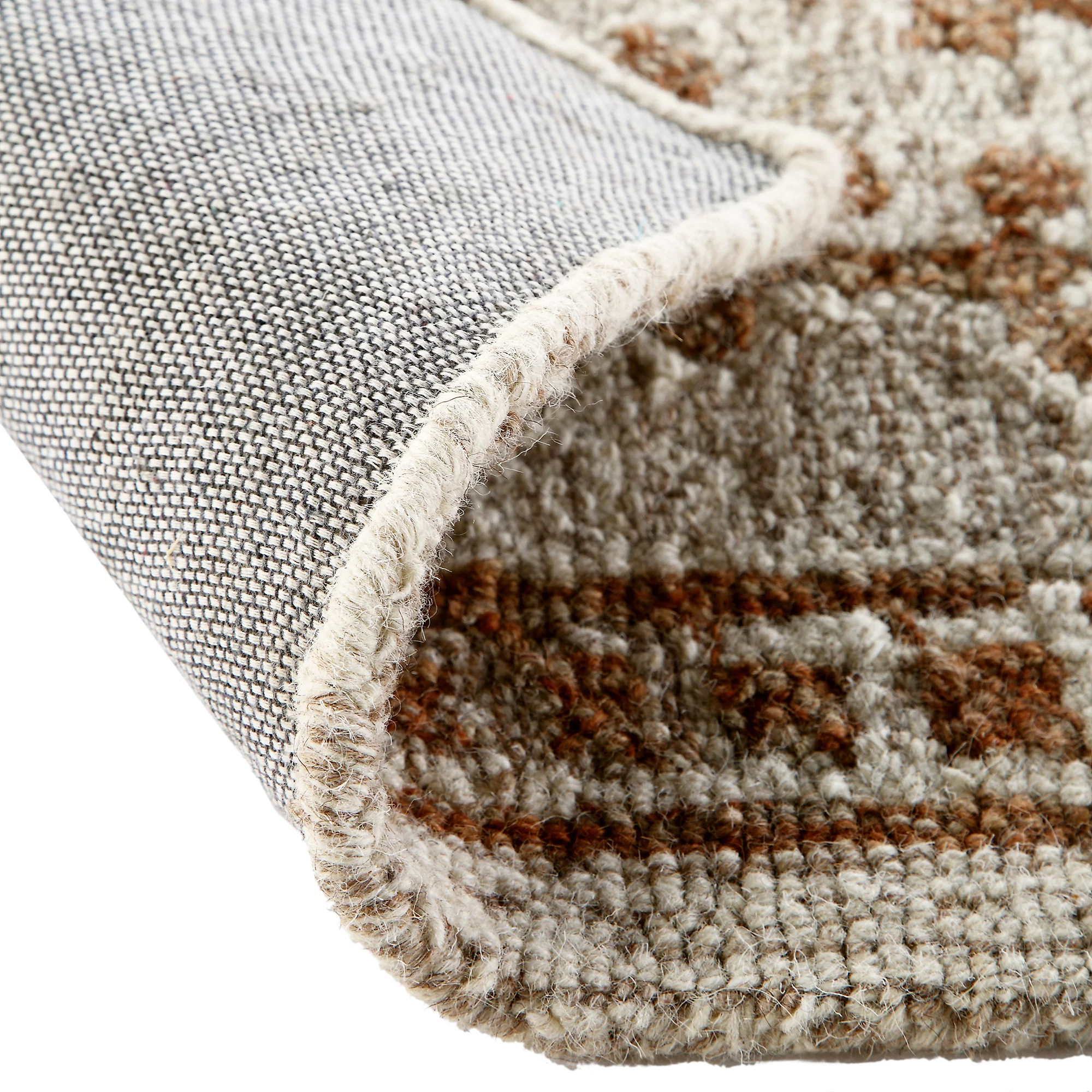 Varanasi Traditional Hand Tufted Wool Rug - Image 8