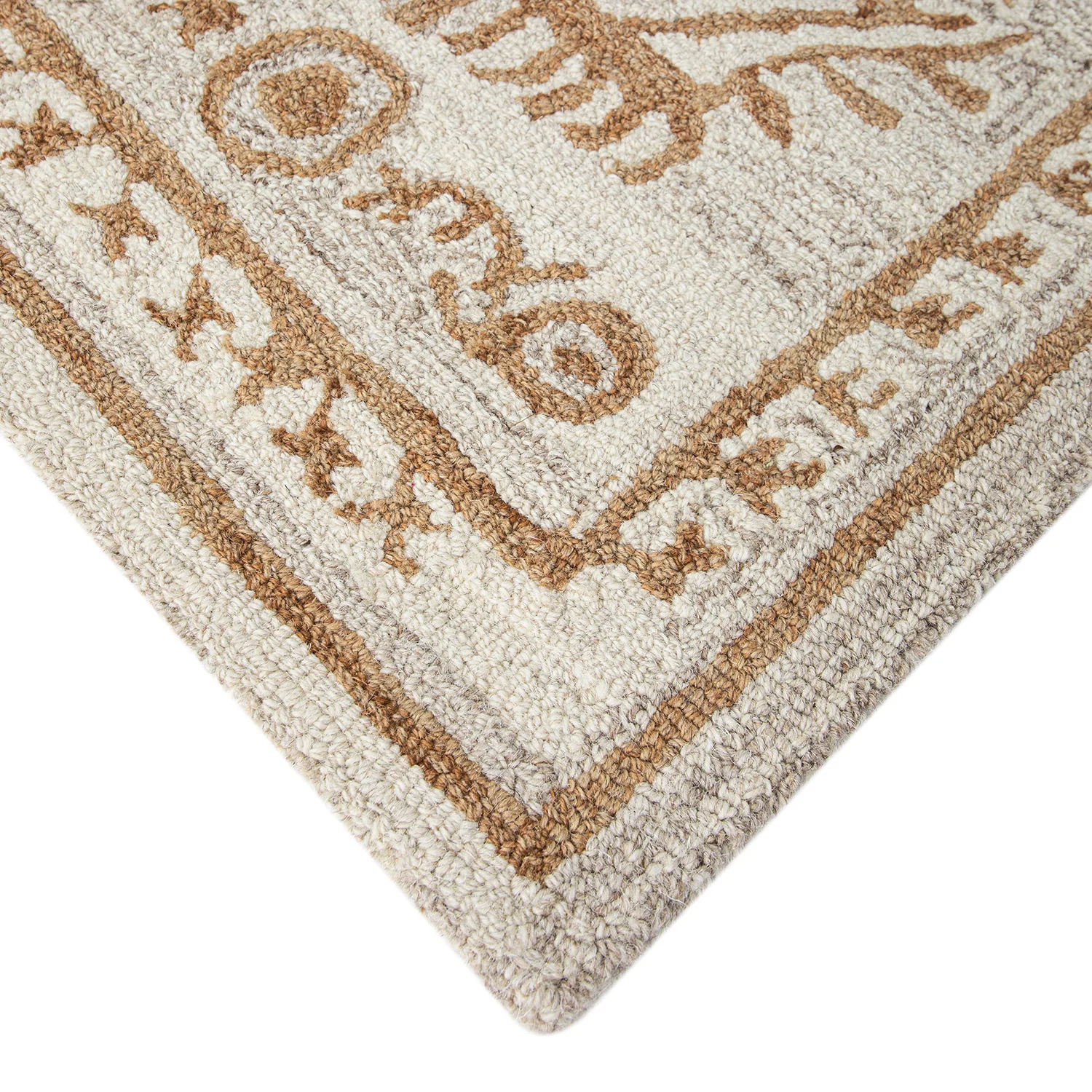Varanasi Traditional Hand Tufted Wool Runner - Image 4