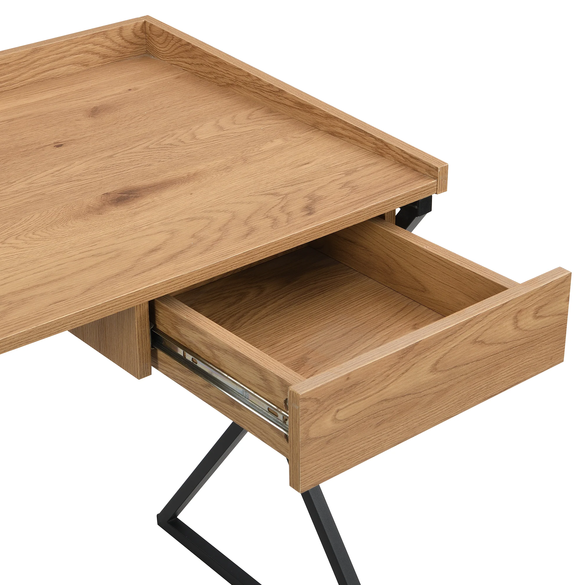 Vaxjo 1-Drawer Desk - Image 8
