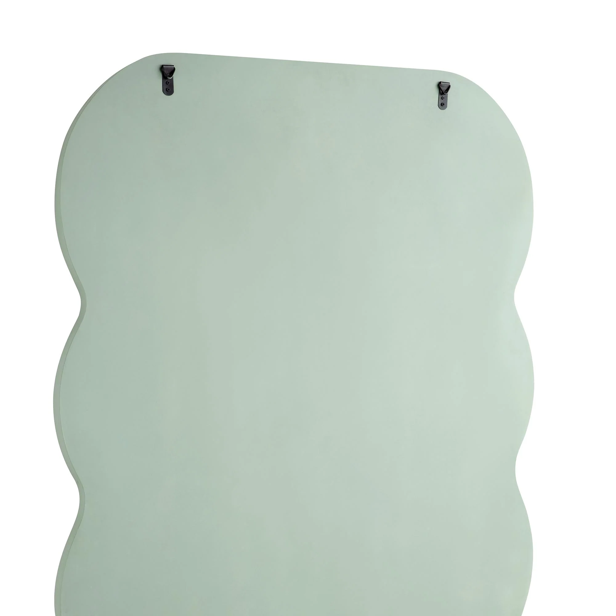 Venus Full Length Wave Mirror 180 x 100 cm, Sage Green - Image 9
