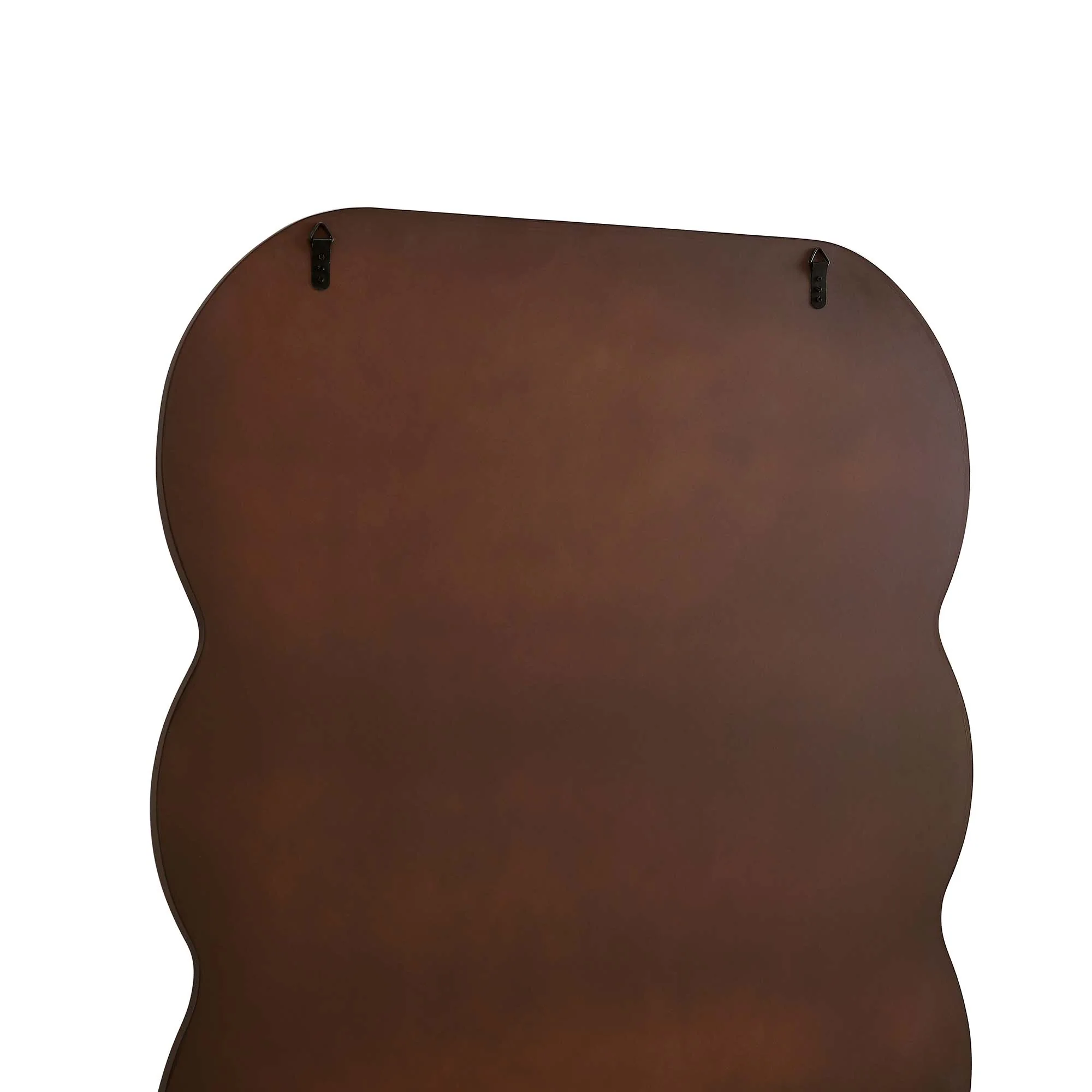 Venus Full Length Wave Mirror 180 x 100 cm, Walnut - Image 9