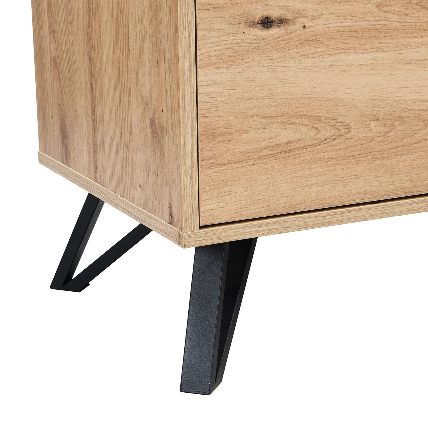 Weston Oak Effect 3 Door 3 Drawer Large Sideboard - Image 14