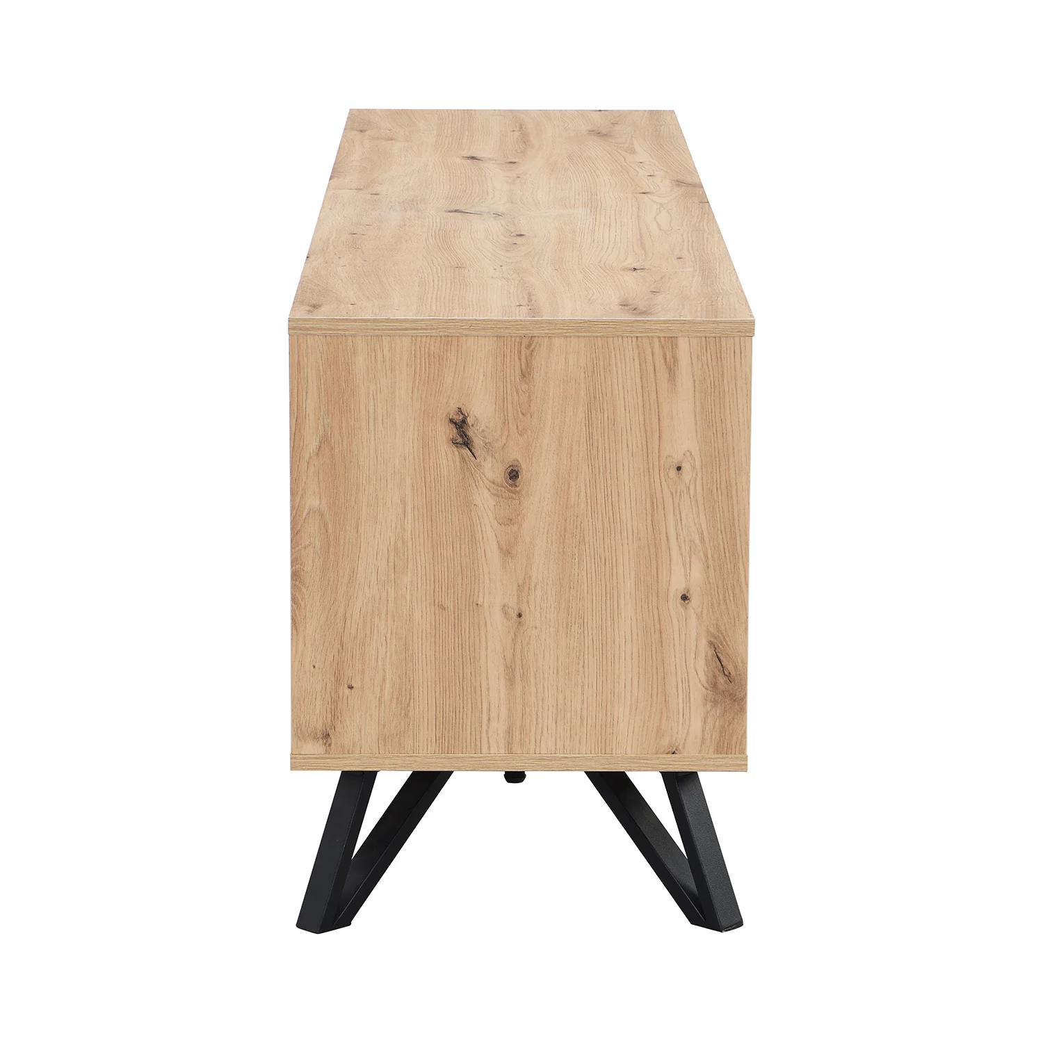 Weston Oak Effect Wide TV Unit - Image 10