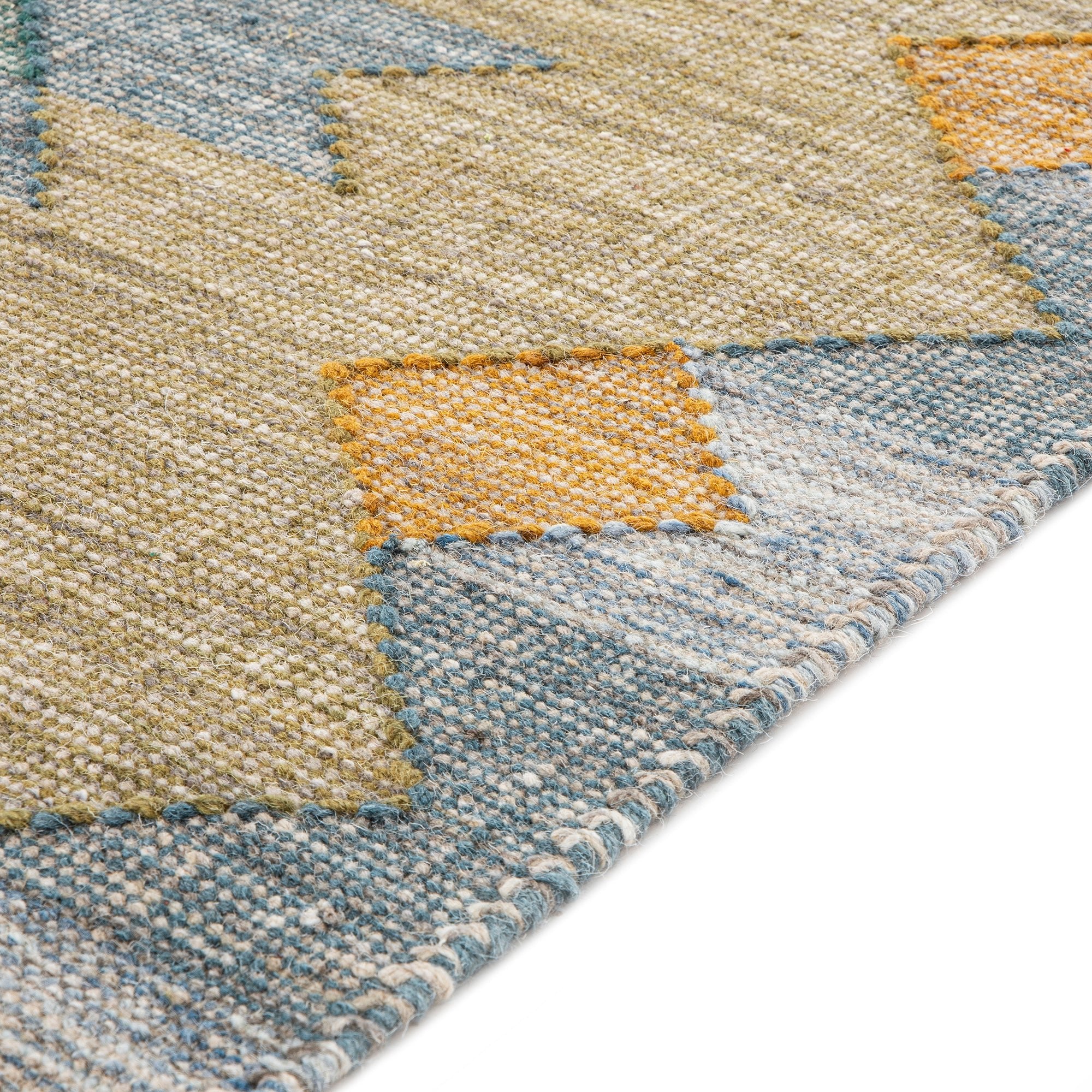 Zairya Kilim Handwoven Wool & Cotton Rug - Image 5