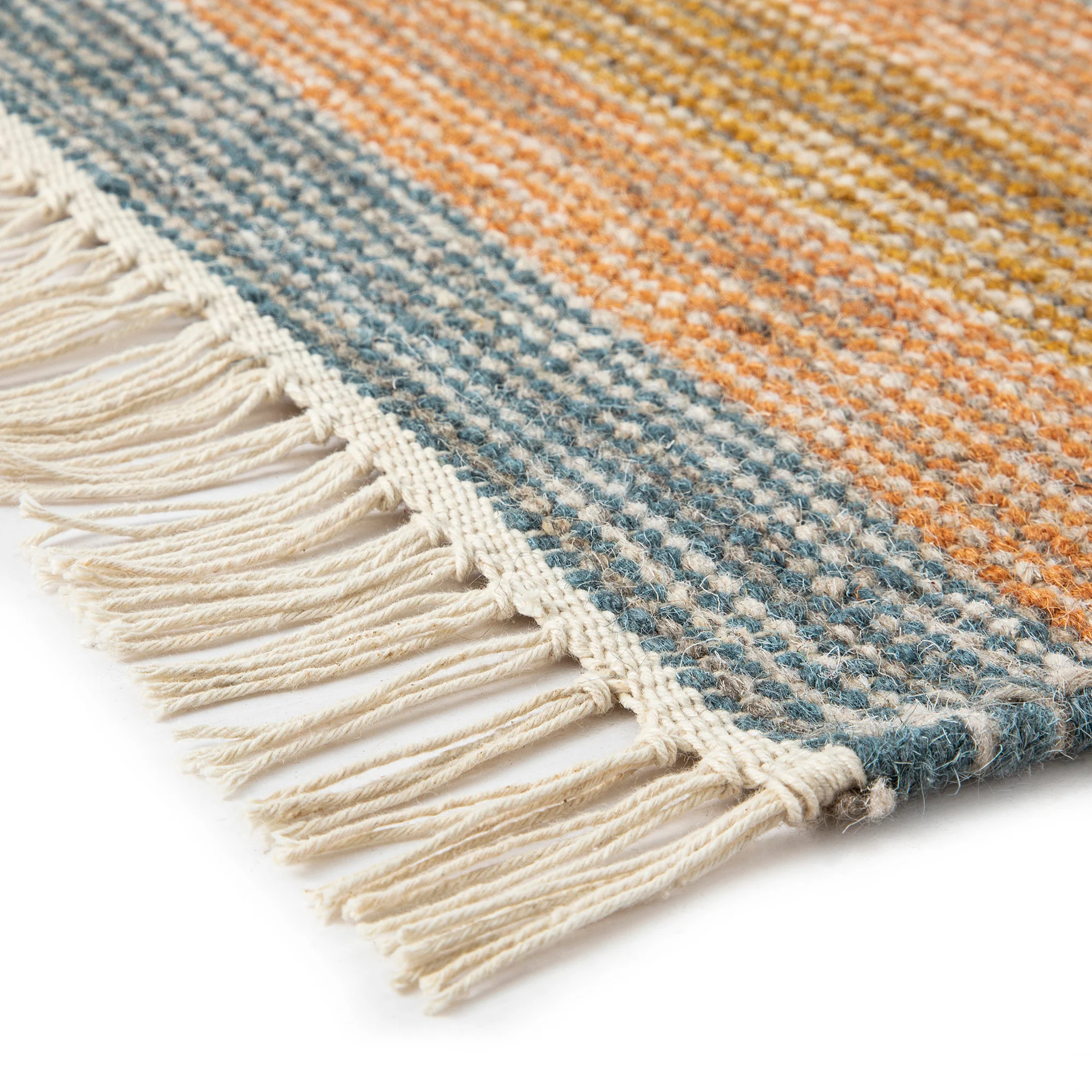 Zairya Kilim Handwoven Wool & Cotton Rug - Image 6